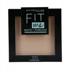 Maybelline maybelline fit me matte pudr 120 classic ivory