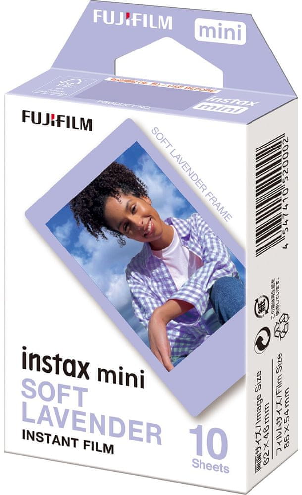 FujiFilm Instax MINI soft, levandulově fialová