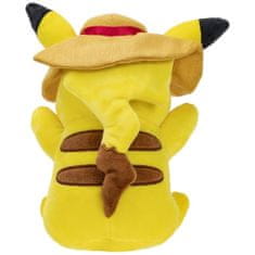 Jazwares Pokémon plyšová hračka Summer Pikachu s kloboukem cca 20 cm