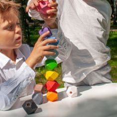 Ulanik Montessori vzdělávací hra - lacing"Stones"