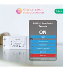 Nous Nous L6T WiFi Smart Spínací Modul s Tasmota firmwarem