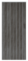 shumee Skládací dveře 001P GRAFITOVÝ DUB MAT - 80 cm