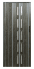 shumee Skládací dveře 005S GRAFITOVÝ DUB MAT - 80 cm