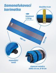 ACRAsport Karimatka (matrace) samonafukovací 5cm L43