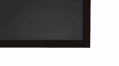 Allboards , tabule černá křídová v černém dřevěném rámu 60x40 cm,TB64CA