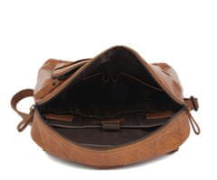 Spikes&Sparrow Brandy kožený batoh, přebalovací batoh nejen pro maminky SPIKES & SPARROW