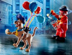 Playmobil Playmobil 70710 Scooby-Doo! Dobrodružství s duchem klauna 34 dílů