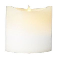 SIRIUS , LED svíčka Sara Exclusive, ø10 x 10,4 cm | bílá