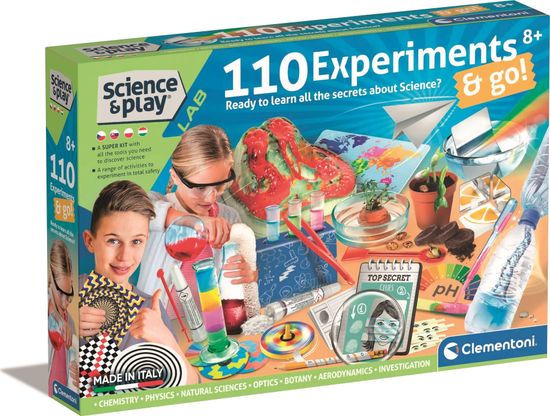 Clementoni Science&Play: 110 vědeckých experimentů