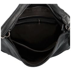 Romina & Co. Bags Dámský praktický koženkový kabelko-batoh Paloma, černá