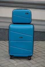 Sada kufrů Peace Blue 4-set
