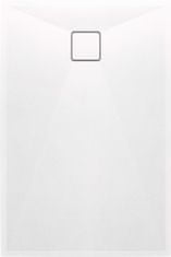 Deante Correo granitová sprchová vanička, obdélníková bílá, 120x90 cm (KQR_A43B)