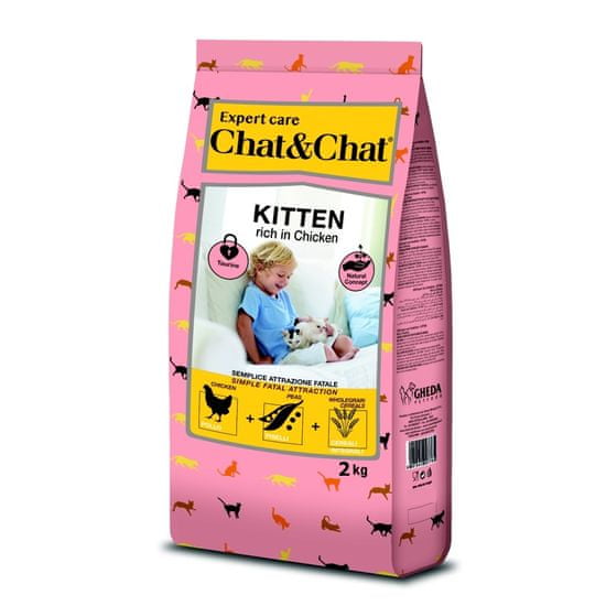Chat &amp; Chat Expert Kitten Chicken 2 kg