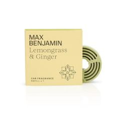 Max Benjamin MAX BENJAMIN náhradní náplň do auta Lemongrass & Ginger