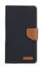 Canvas Pouzdro Samsung A54 5G knížkové černé 108428