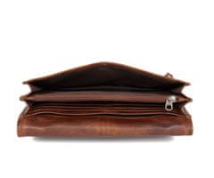 Spikes&Sparrow Brandy kožená kabelka / velká peněženka SPIKES & SPARROW