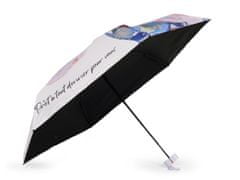 Kraftika 1ks bílá dámský mini skládací deštník, dámské deštníky