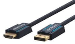 Kabel CLICKTRONIC DisplayPort DP - HDMI 2.0 4K 3 m