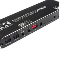 HDMI matice 4/2 Spacetronik SPH-M422