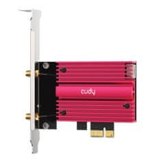 Síťová karta PCI-E WiFi 6E AX5400 BT 5.2 2x5