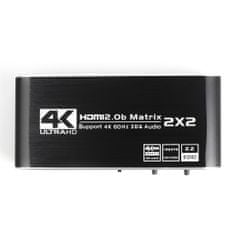 Matice HDMI 2/2 Spacetronik SPH-M222 4K@60Hz