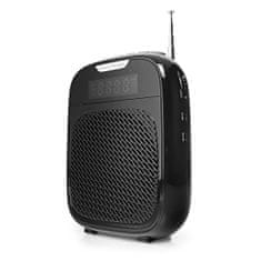 Drátový mikrofonní zesilovač hlasu SP-VA11 +FM