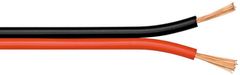 Reproduktorový kabel Goobay 2x2,5 mm CCA 50 m černo-červený