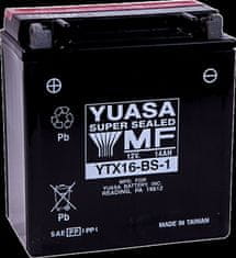Yuasa BATERIE-MNT ZDARMA.78 LITRŮ YTX16-BS-1(CP)