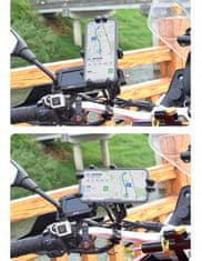 Korbi Držák telefonu na motorku, držák na řídítka, Gub P70