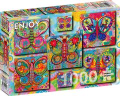 ENJOY Puzzle Motýli 1000 dílků