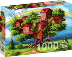 ENJOY Puzzle Domky na stromě 1000 dílků