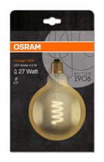 Osram OSRAM Vintage 1906 LED CL GLOBE125 FIL GOLD 25 non-dim 5W/820 E27