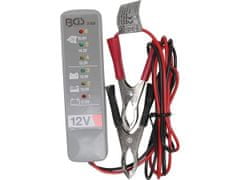 BGS technic Tester autobaterie 12 V a alternátoru - nabíjení, LED indikátor - BGS 2189