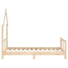 Vidaxl Dětská postel 80 x 160 cm masivní borové dřevo