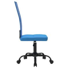 Vidaxl Kancelářská židle modrá síťovina