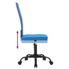 Vidaxl Kancelářská židle modrá síťovina