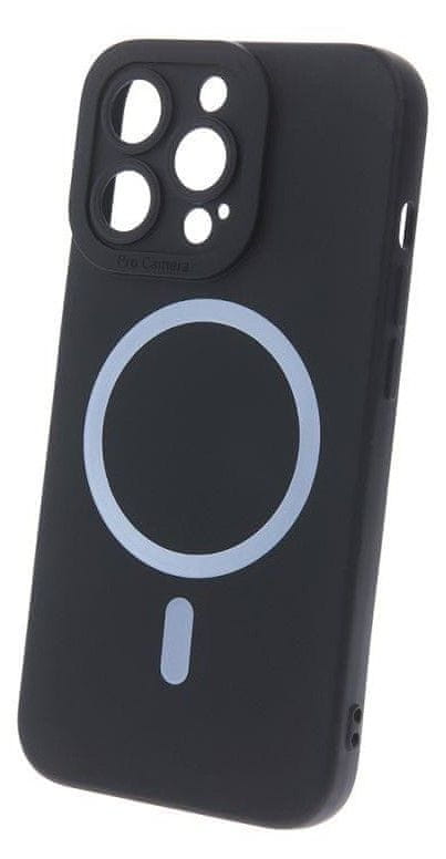 Forever Silikonové TPU pouzdro Mag pro iPhone 12 Pro Max černé (TPUAPIP12PMMAGTFOBK)
