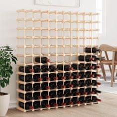 Petromila Stojan na víno na 120 lahví 112,5x23x123,5 cm masivní borovice