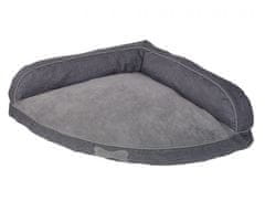 Nobby Pohodlná rohová postel Classic "DIGU" 90cm šedá