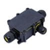 Solight  Voděodolná propojovací krabička IP68, 1x vstup, 2x výstup, 5-9/9-12mm, max 2,5mm2