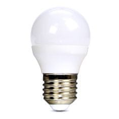 Solight  LED žárovka miniglobe matná P45 6W, E27, 6000K, 510lm