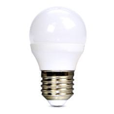 Solight  LED žárovka miniglobe matná P45 6W, E27, 3000K, 510lm