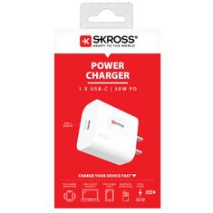 Skross  USB-C nabíjecí adaptér Power charger 30W US, Power Delivery, typ A