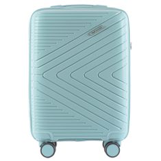 Wings Cestovní kufr Wings S, Polypropylen, Macaron Blue