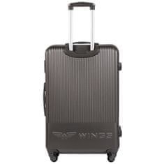 Wings Velký kufr Wings L, tmavě šedý