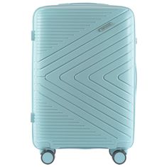 Wings Cestovní kufr Wings M, Polypropylen, Macaron Blue