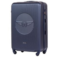 Wings Velký kufr Wings L, modrý
