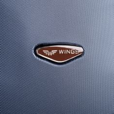 Wings Střední cestovní kufr Wings M, tmavě zelený