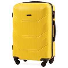 Wings Střední cestovní kufr Wings M, žlutý