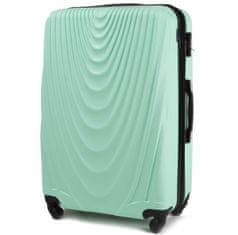 Wings Střední cestovní kufr Wings M, světle zelený